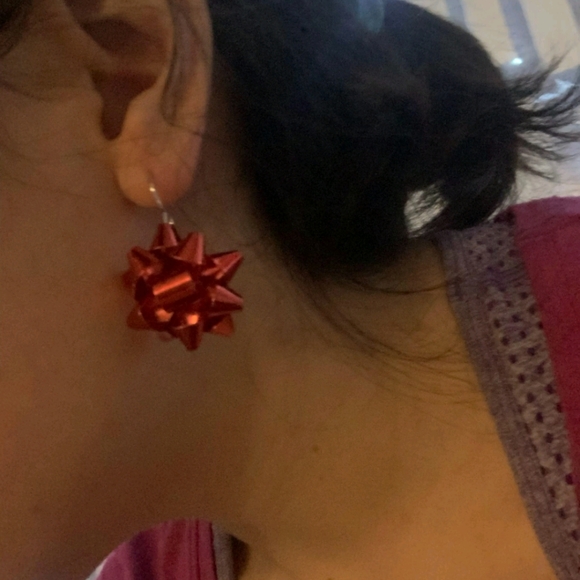 Dangle Bow drop earrings - Picture 6 of 16